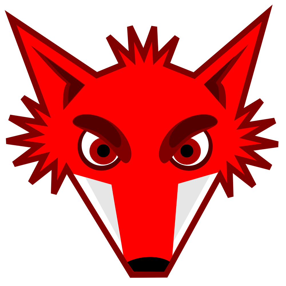 1000x1000 Foxhead. Flag This Clip Art As Clipart Panda