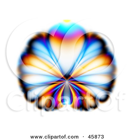 450x470 Royalty Free (Rf) Clipart Illustration Of A Colorful Butterfly