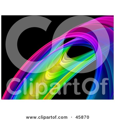 450x470 Royalty Free (Rf) Clipart Illustration Of A Colorful Fractal