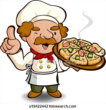 350x363 Pizza Fraction Clipart