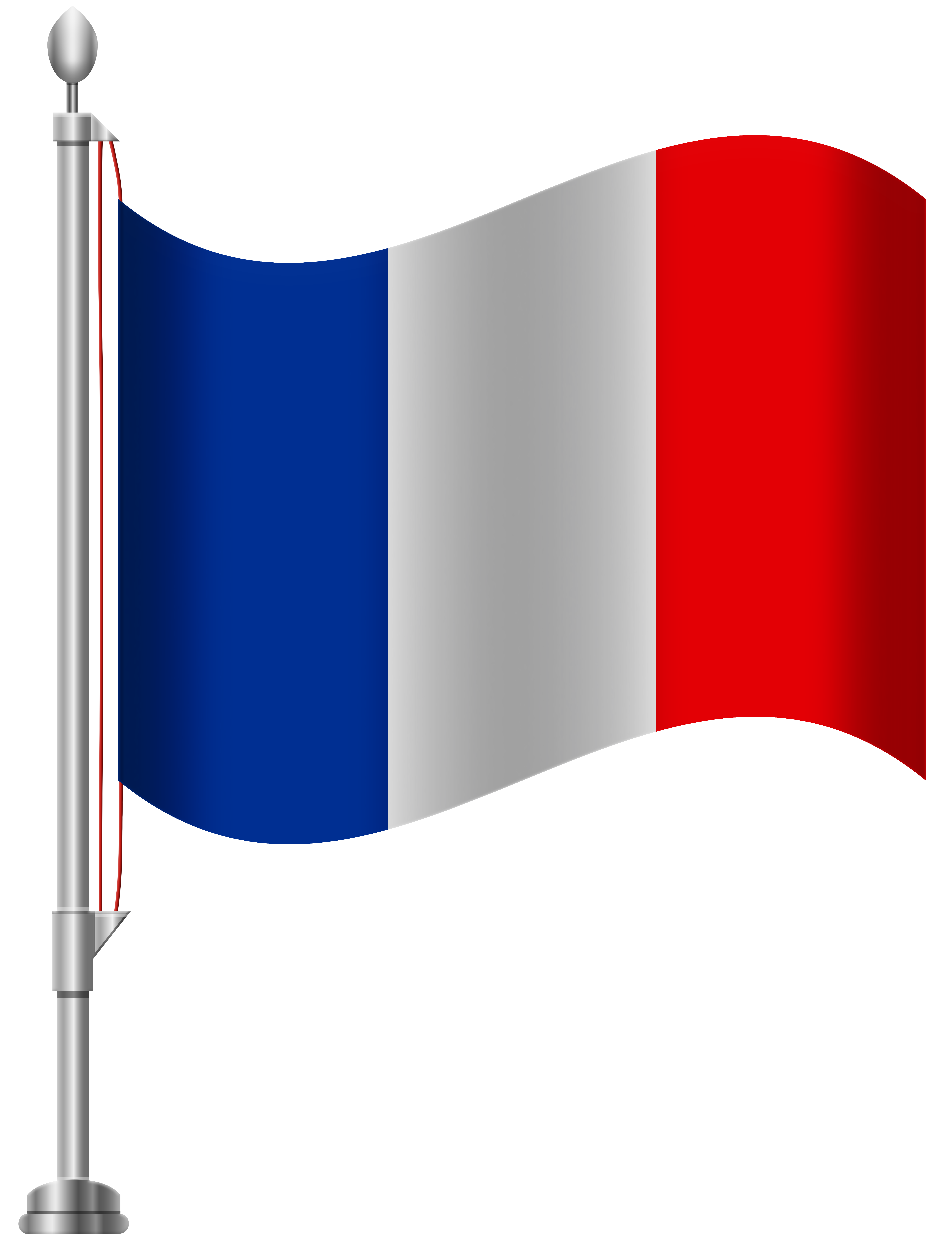 6141x8000 France Flag Png Clip Art