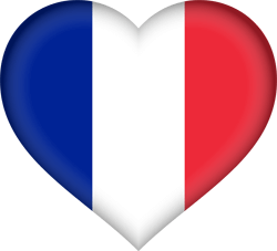 250x227 France Flag Clipart