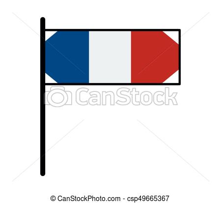 450x413 French Flag Clip Art Vector