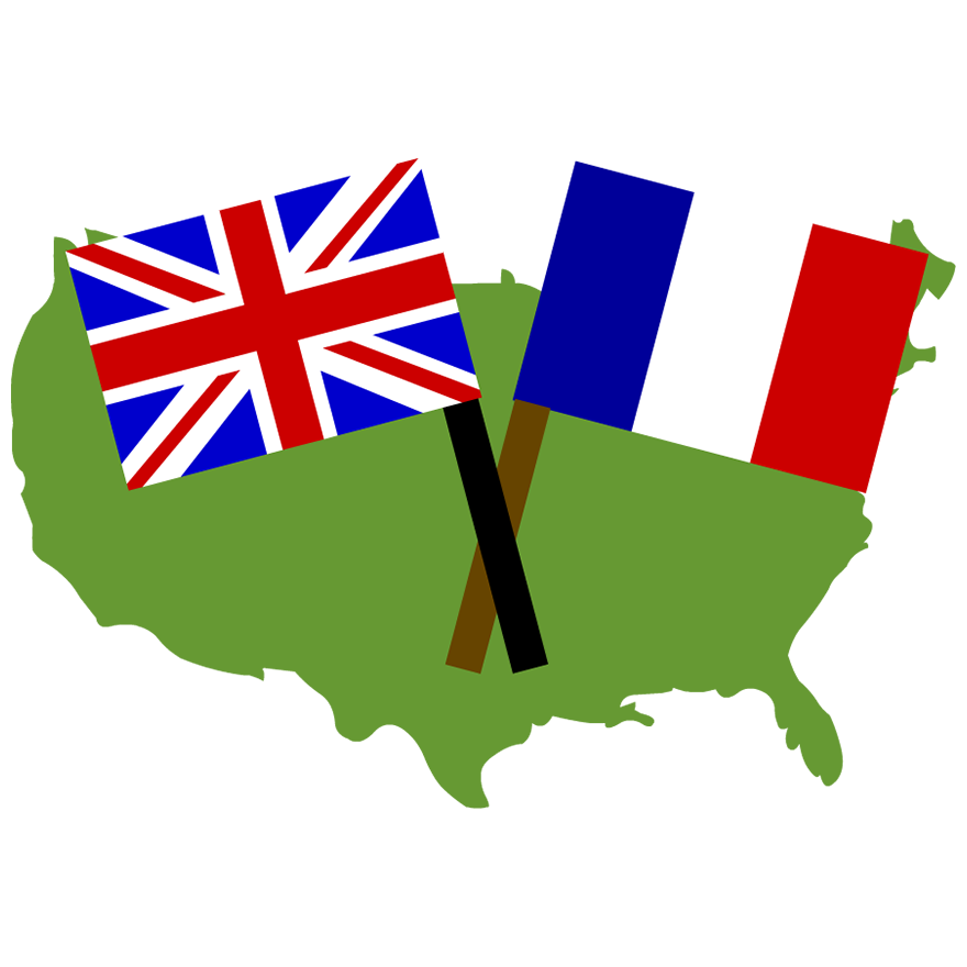 880x880 British Flag Clipart French And Indian War