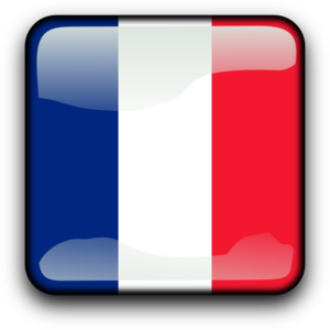 300x300 France Button Clip Art