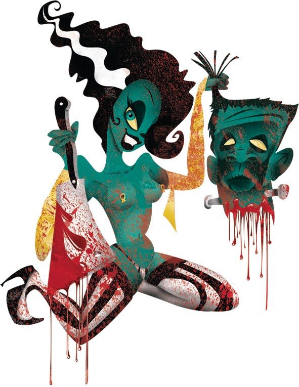 591x765 Bride Of Frankenstein Clipart His