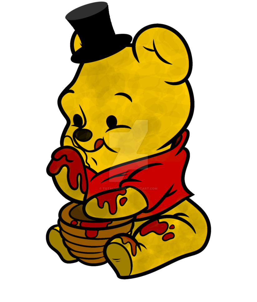 824x970 Freddy Fazbear And Winnie The Pooh Mashup By Totalighter