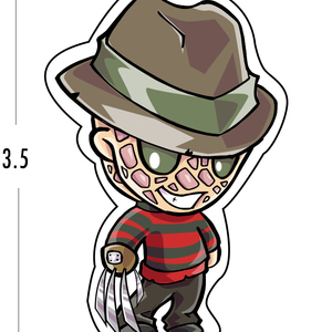 300x300 Freddy Krueger Sticker Bunleungart Online Store Powered By