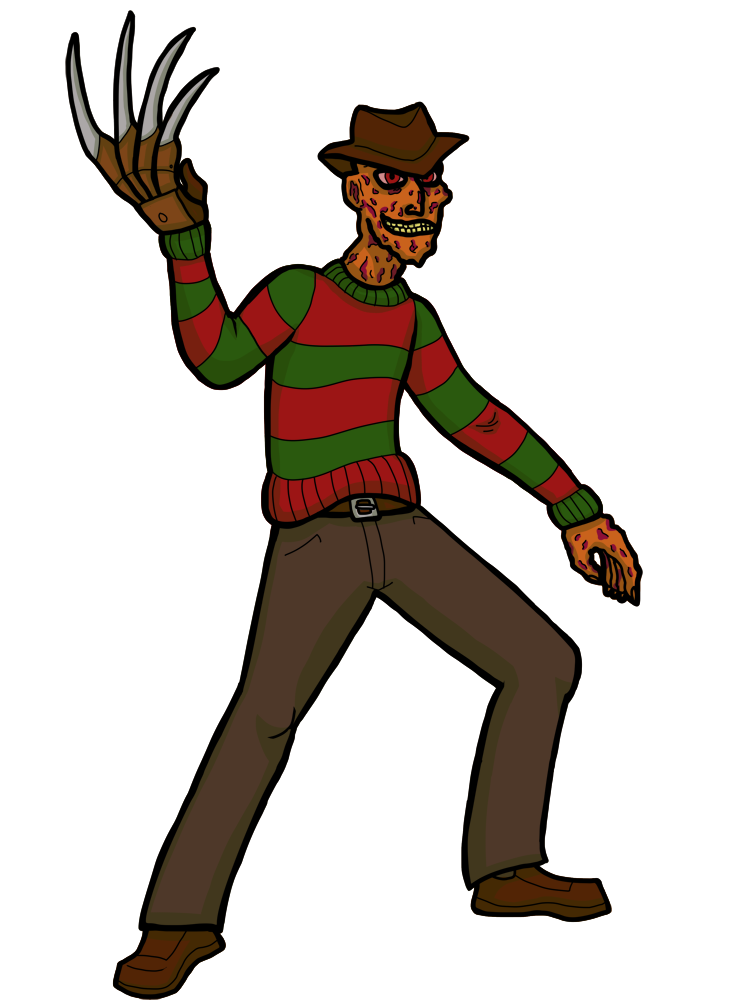 Freddy Krueger Cartoon Clipart Large Size Png Image Pikpng | Images and ...