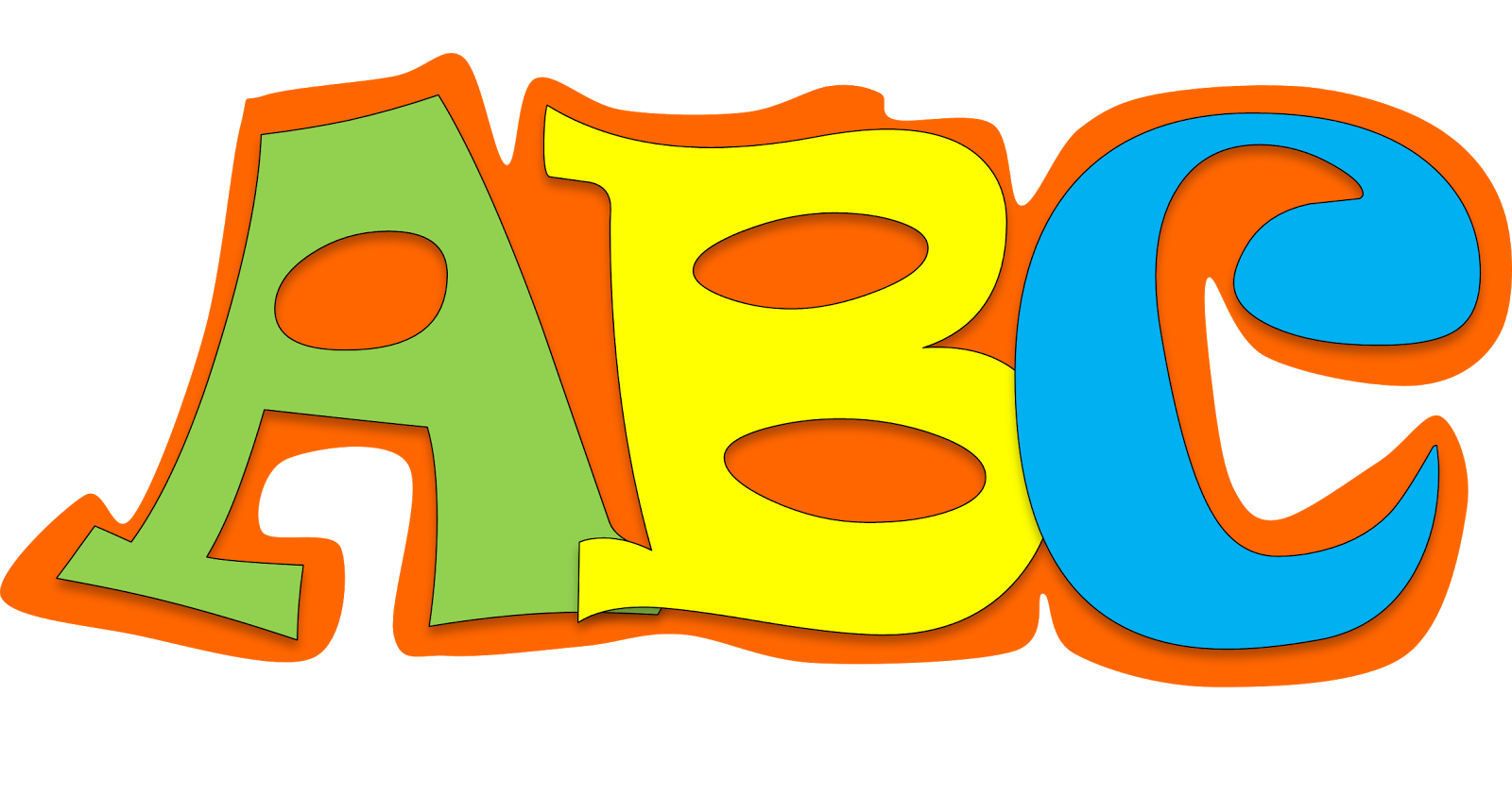 1600x843 Abc Clipart Free