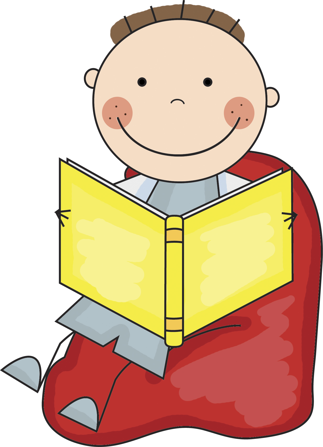 1352x1871 Library Clipart Silent Reading 3668000