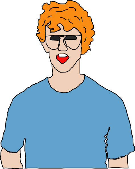 474x592 Napoleon Dynamite Clip Art Free Vector 4vector