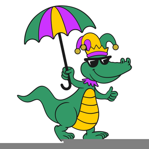 300x300 Mardi Gras Alligator Clipart Free Images