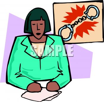 350x343 Royalty Free Clip Art Image Black News Anchor Giving A Crime Report