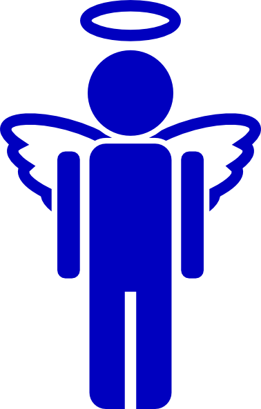 378x593 Blue Angel Cliparts Free Download Clip Art On Clipart