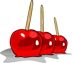 300x262 Candied Apples Clip Art Free Vector 4vector