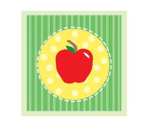300x250 Free Apple Clipart Printables For Art Projects, Teachers,
