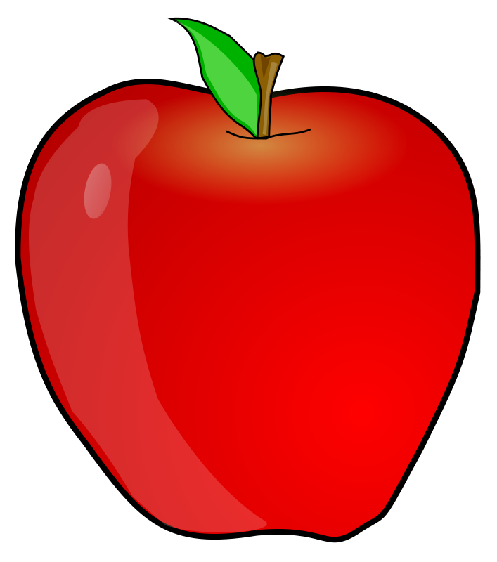 707x800 Free Clipart Another Apple Anonymous
