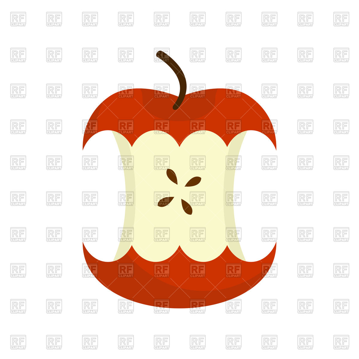 1200x1200 Red Apple Core