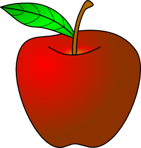 285x299 Teacher Apple Clipart Clipart Panda