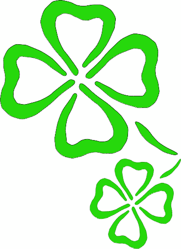 372x512 Free Shamrock Clipart