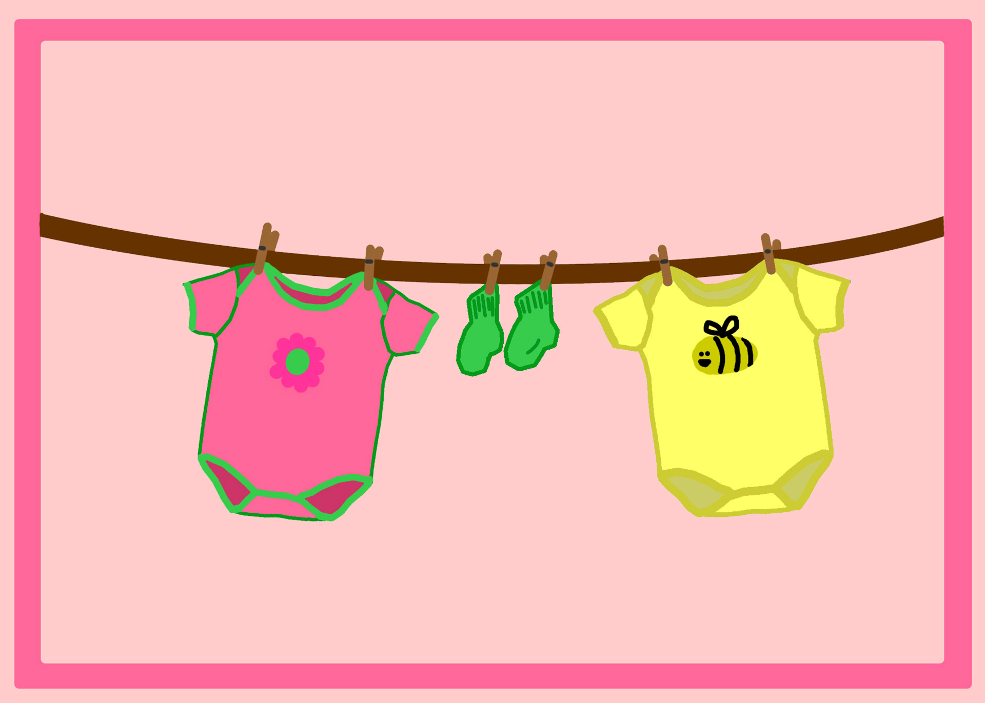 1920x1371 Baby Shower Clipart