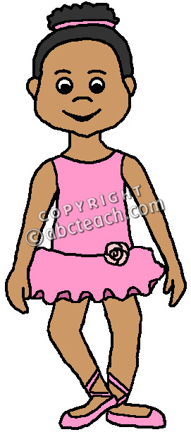 271x613 Clip Art Kids Girl Ballerina Clipart Panda
