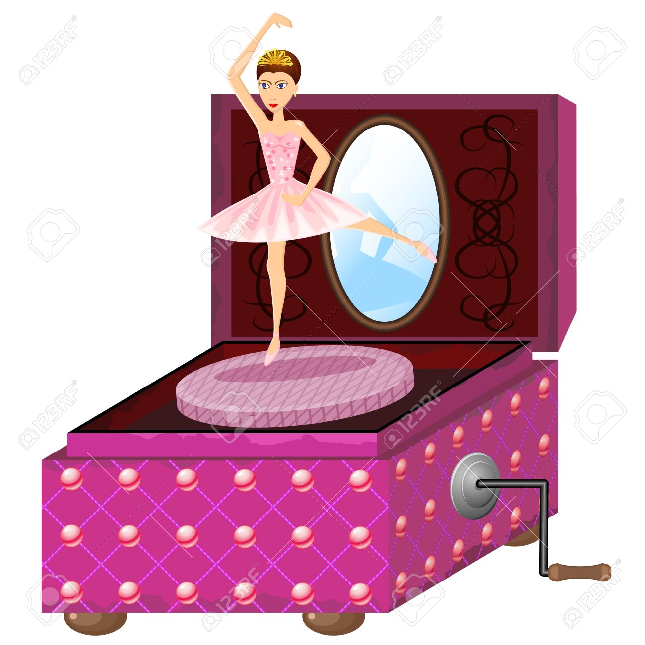 1300x1300 Ballerina Clipart Box