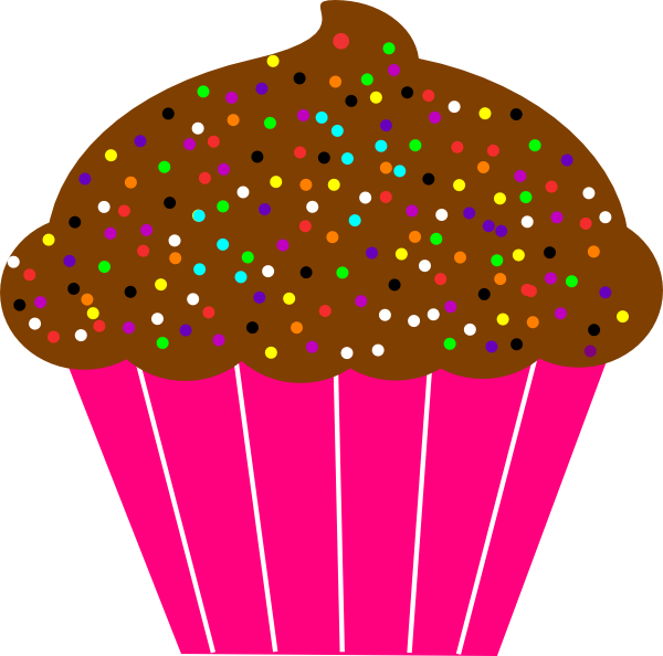 600x594 Cupcake Clip Art