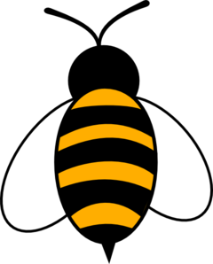240x298 Bee Clip Art