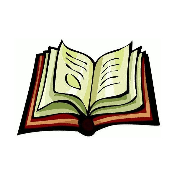 600x600 Free Open Book Clipart