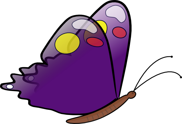 600x410 Free Butterfly Clipart