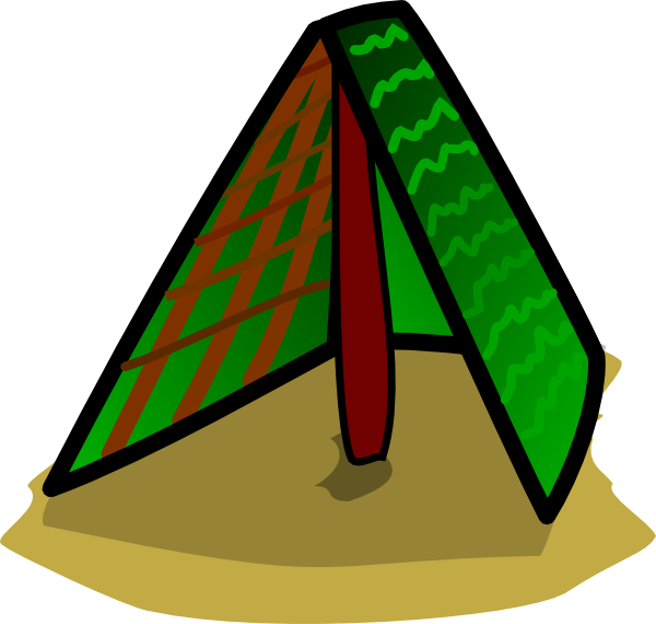 600x570 Tent Camping Clipart