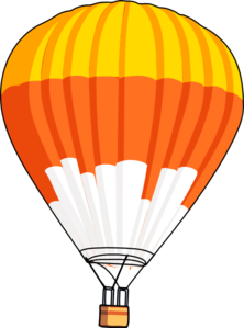 222x299 Candy Corn Balloon Clip Art