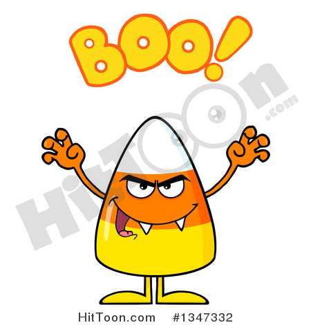 450x470 Candy Corn Clipart
