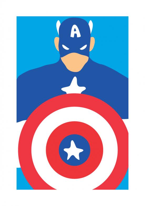 551x780 Captain America Illustration