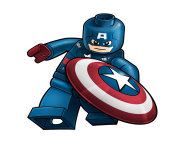 180x148 Captain America Lego Hd Clip Art Png Background