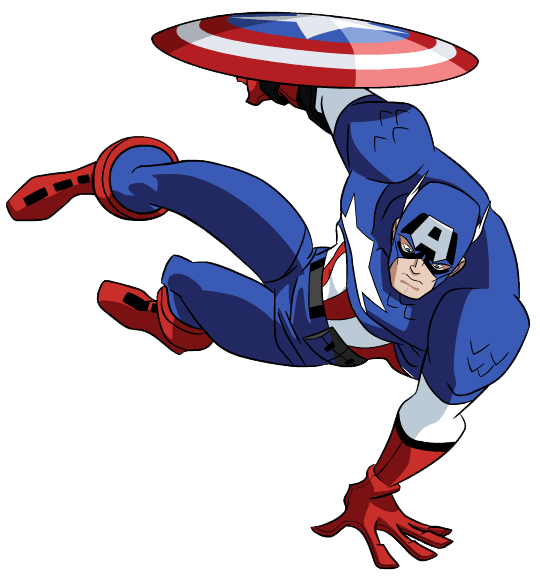 540x576 Beautiful Captain America Clipart 2018