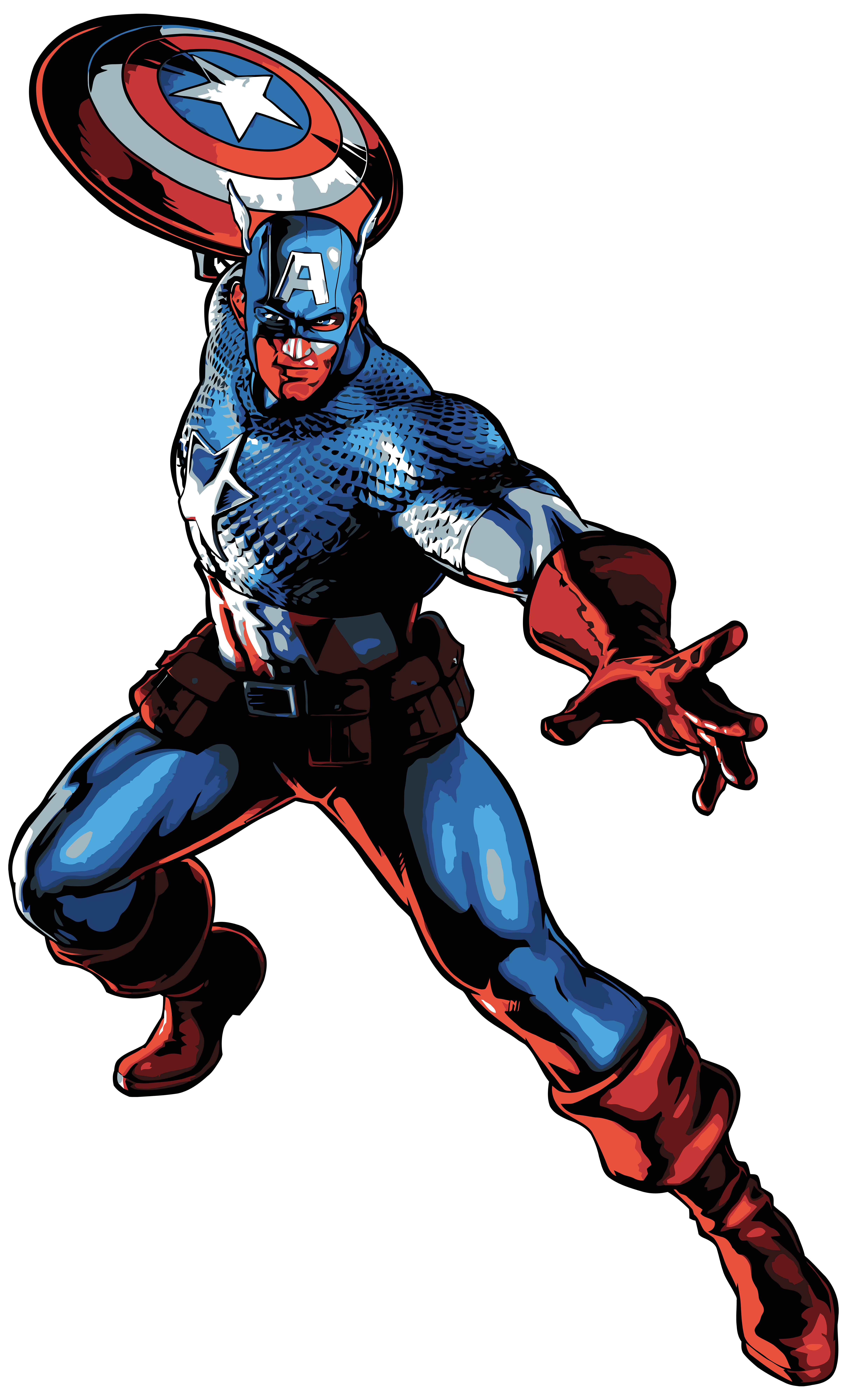 4840x8000 Captain America Cartoon Png Clip Art Imageu200b Gallery Yopriceville