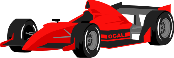 600x201 Formula One Car Clip Art Free Vector 4vector