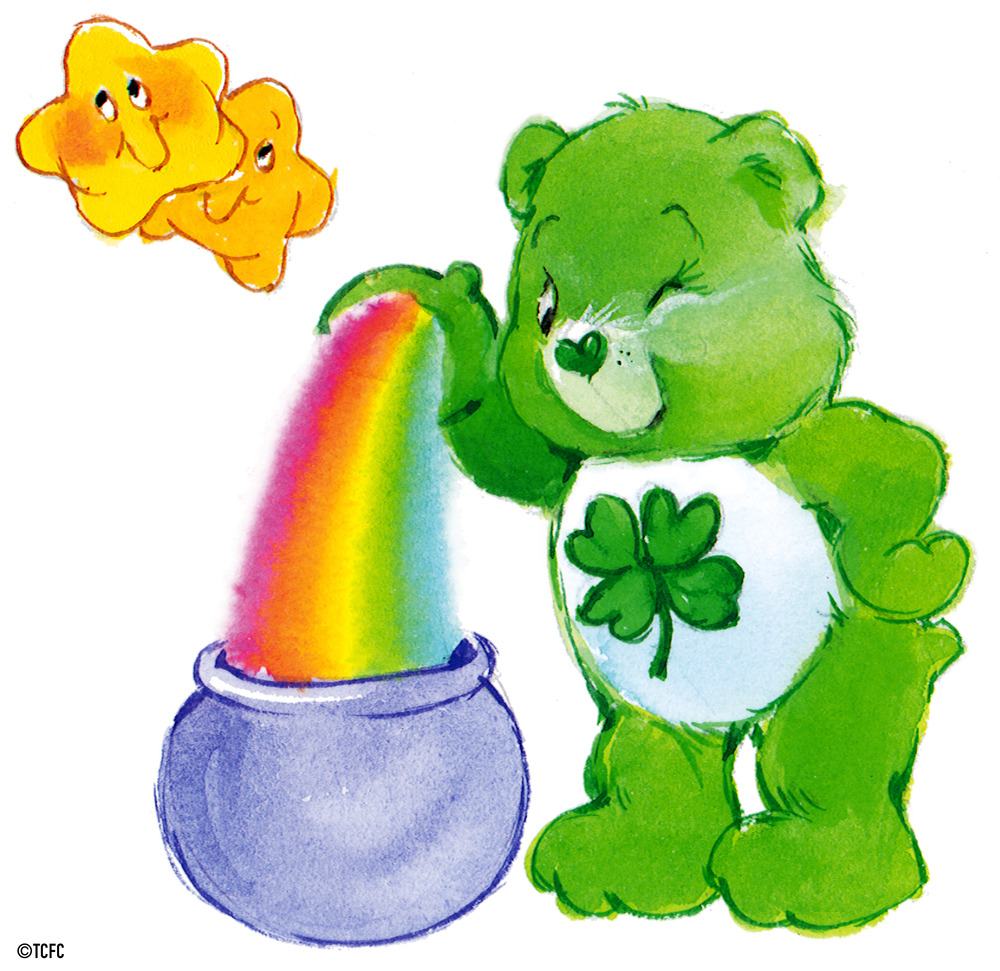 1000x971 Good Luck Bear With A Pot Of Gold By American Greetings