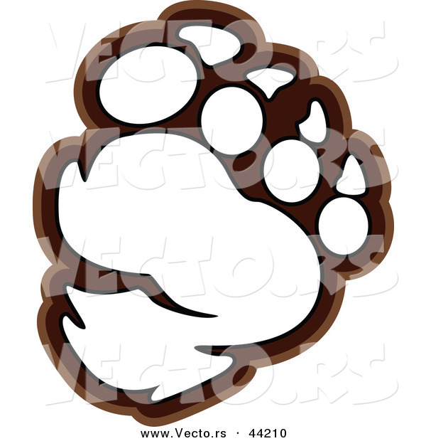 600x620 Bear Claw Free Coloring Pages