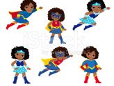 164x124 Lovely Castle Clipart Free African American Cute Superhero Girl
