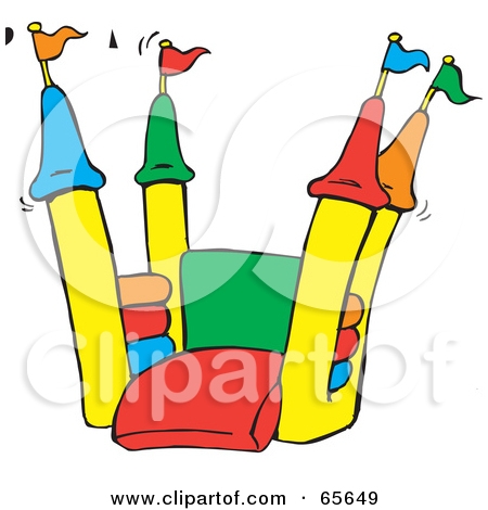 450x470 Bouncy Castle Clip Art Free Clipartpig