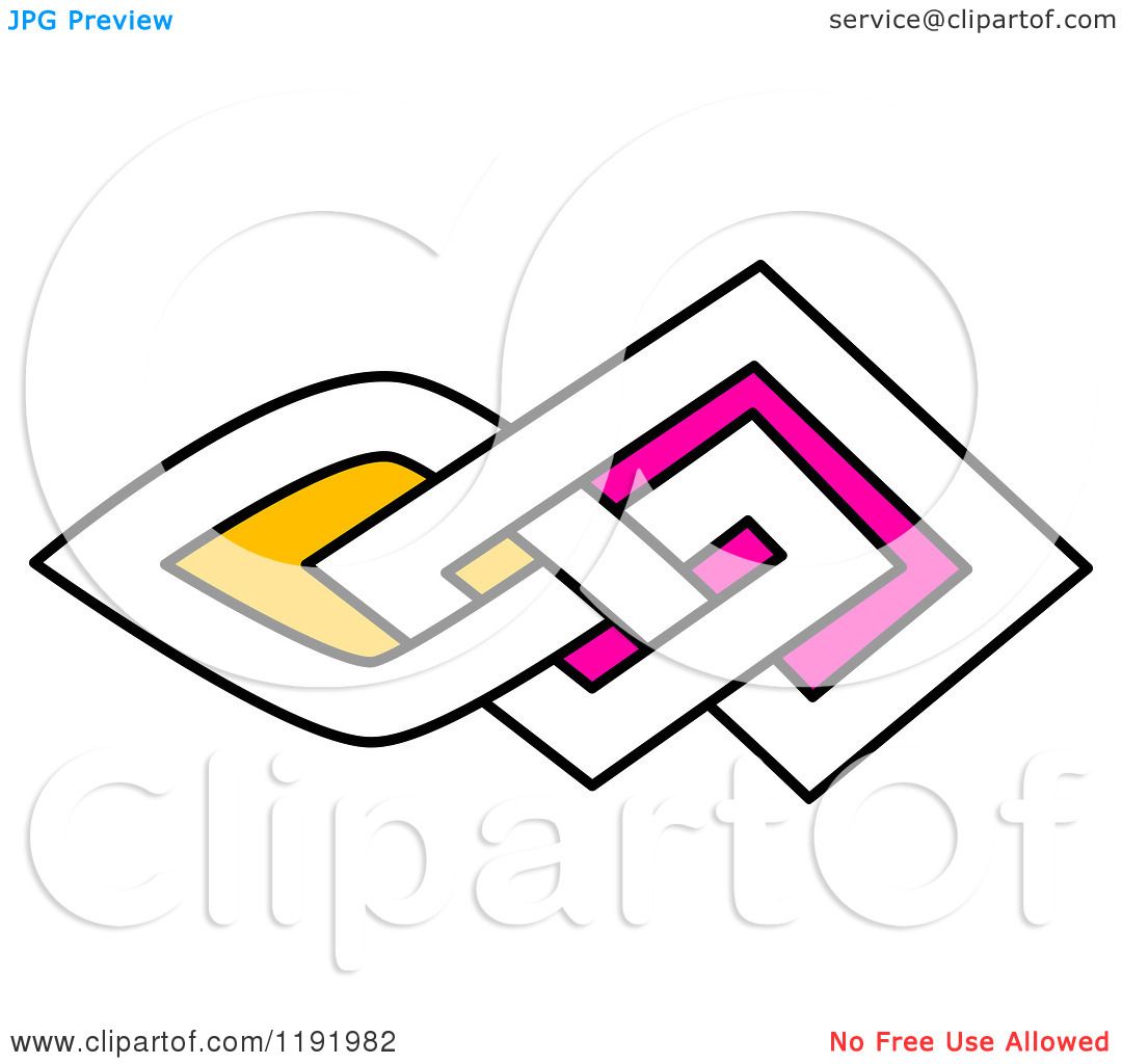1080x1024 Clipart Of A Colorful Celtic Knot Design Element 4