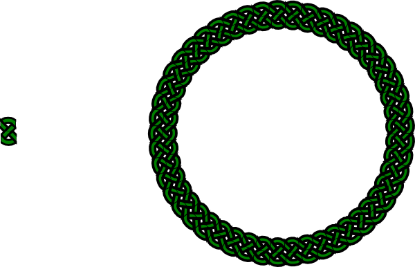 600x386 Green Celtic Knot