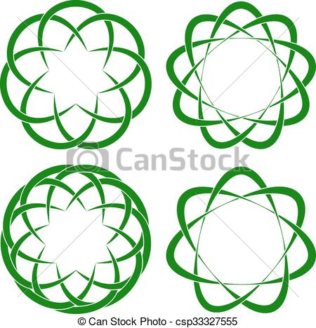 450x468 Vector Illustration Of Celtic Knots.