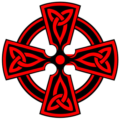 400x397 Free Celtic Cross Clipart