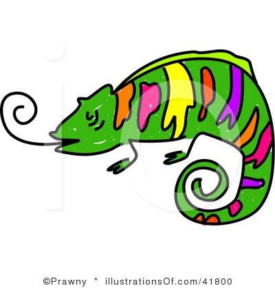 400x420 Chameleon Clipart Clipart Panda