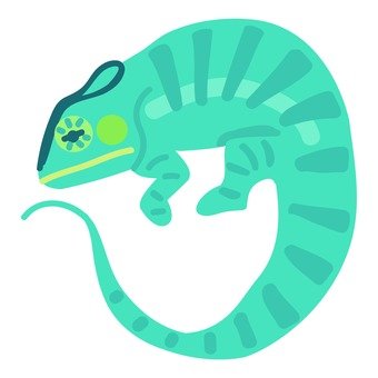 340x340 Free Cliparts Chameleon, Mascot, Character